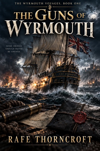 The Guns of Wyrmouth by Rafe Thorncroft, The Wyrmouth Voyages, Book One